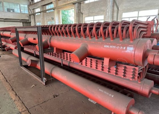 Longueur 23000 mm Tête de chaudière à vapeur Échangeur de chaleur Tubes d'eau
