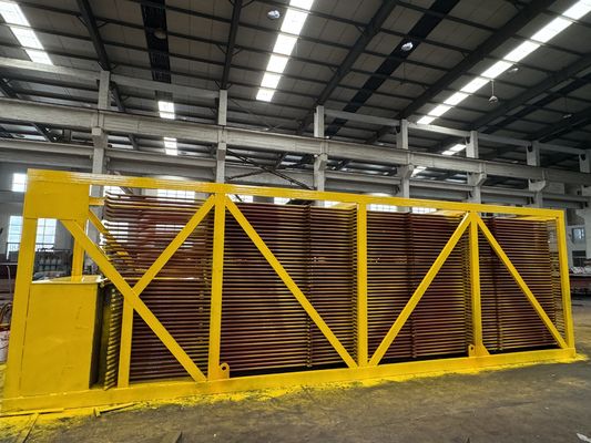 Pièces de rechange de chaudière extrudées et dentelées tube à aileron spirale pour transfert de chaleur