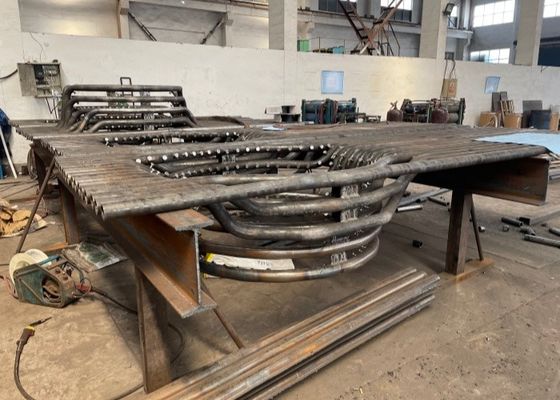 Paroi de membrane de chaudière à peinture personnalisée avec bonne résistance aux chocs