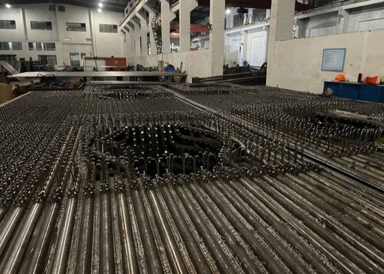 Paroi de membrane de chaudière ignifuge de catégorie A avec technique de soudage par arc submergé