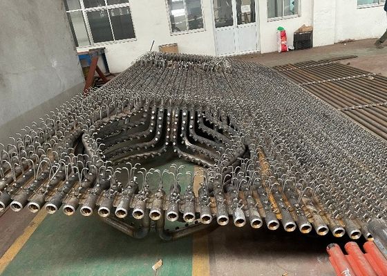 Paroi de membrane de chaudière ignifuge de catégorie A avec technique de soudage par arc submergé