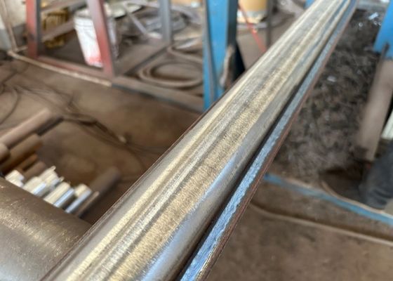 Tubes à aileron à vapeur en acier en aluminium A1050 Surface peinte à chaleur rapide