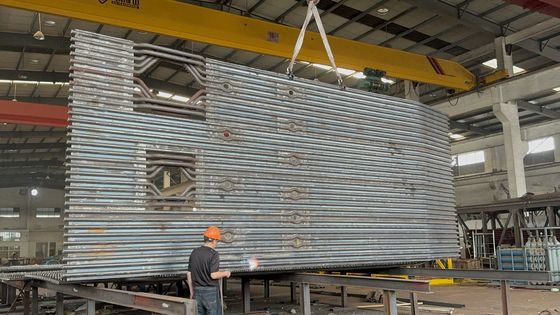 Paroi de membrane de chaudière ignifuge de catégorie A pour la peinture personnalisée et les exigences du client