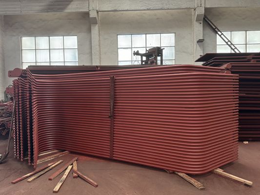 Paroi de membrane de chaudière à haut rendement de transfert de chaleur pour chauffer la surface