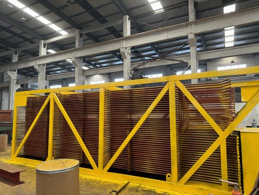 Matériau d'aluminium extrudé tubes à aileron à aileron pour climatiseur refroidisseur d'air