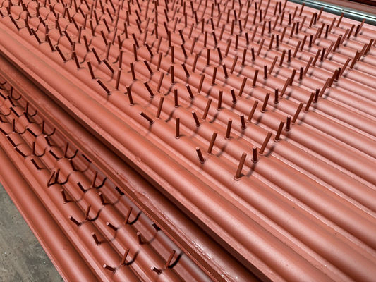 Distribution optimale de la chaleur de l'eau - Construction de paroi membranaire de chaudière tubulaire - Peinture