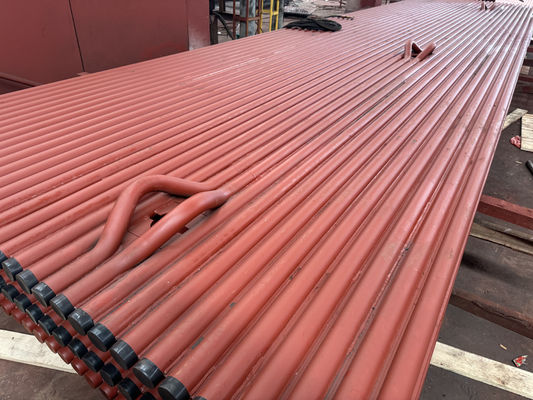 Paroi de membrane de chaudière peinte à haute flexibilité, basse/haute pression