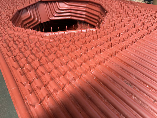 Soudage à l'arc submergé 38.1*3.2 Construction de paroi membranaire de chaudière à haute efficacité