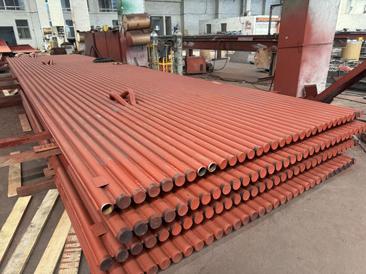 Soudage à l'arc submergé 38.1*3.2 Construction de paroi membranaire de chaudière à haute efficacité