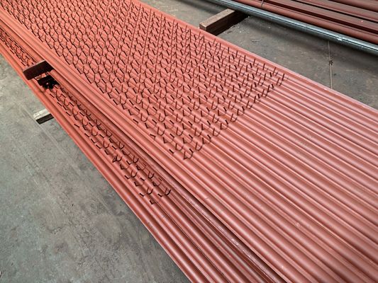 Panneau de paroi d'eau de chaudière en acier au carbone de type membrane pour pièces de rechange de chaudière