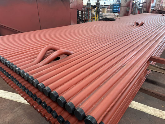 Résistance au feu ASME Membrane standard de la chaudière Paroi d'eau Haute efficacité de transfert de chaleur